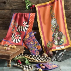 Courtly Check Cheese Knife Set|MacKenzie-Childs Sale
