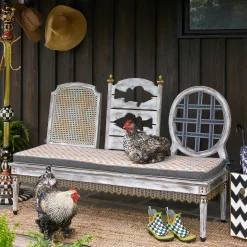 Courtly Check Coat Perch|MacKenzie-Childs Outlet
