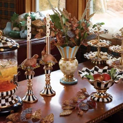 Courtly Check Compote|MacKenzie-Childs Sale