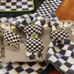 Courtly Check Cotton Napkin|MacKenzie-Childs Hot