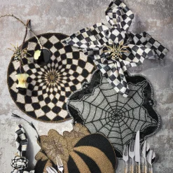 Courtly Check Cotton Napkin|MacKenzie-Childs Hot