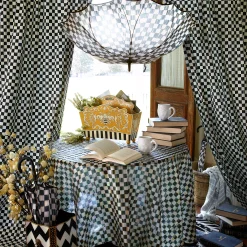 Courtly Check Curtain Panel|MacKenzie-Childs New
