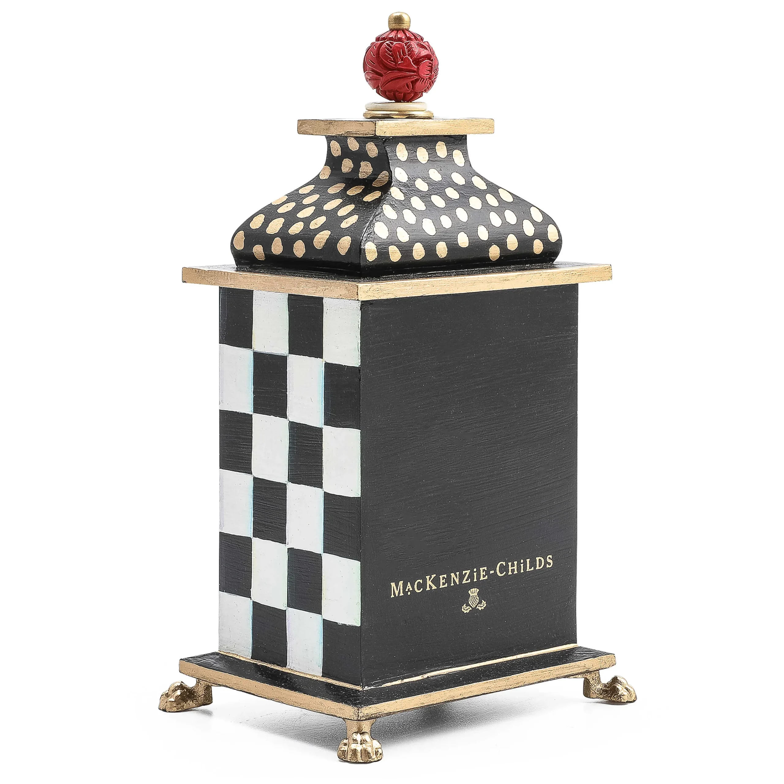Courtly Check Desk Clock|MacKenzie-Childs Discount