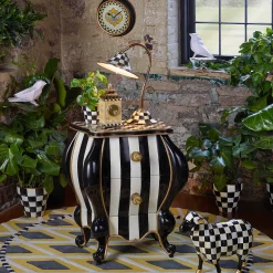 Courtly Check Desk Lamp|MacKenzie-Childs Outlet