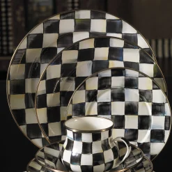 Courtly Check Enamel Charger/Plate|MacKenzie-Childs Best