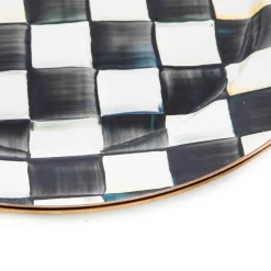 Courtly Check Enamel Charger/Plate|MacKenzie-Childs Best