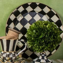 Courtly Check Enamel Charger/Plate|MacKenzie-Childs Best