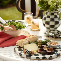 Courtly Check Enamel Cheese Course|MacKenzie-Childs Outlet