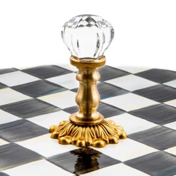 Courtly Check Enamel Cheese Course|MacKenzie-Childs Outlet