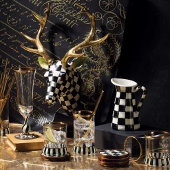 Courtly Check Enamel Coasters - Set Of 4|MacKenzie-Childs Best