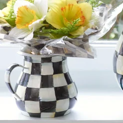 Courtly Check Enamel Creamer|MacKenzie-Childs Hot