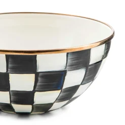 Courtly Check Enamel Everyday Bowl - Small|MacKenzie-Childs New