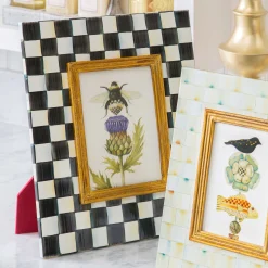 Courtly Check Enamel Frame - 5