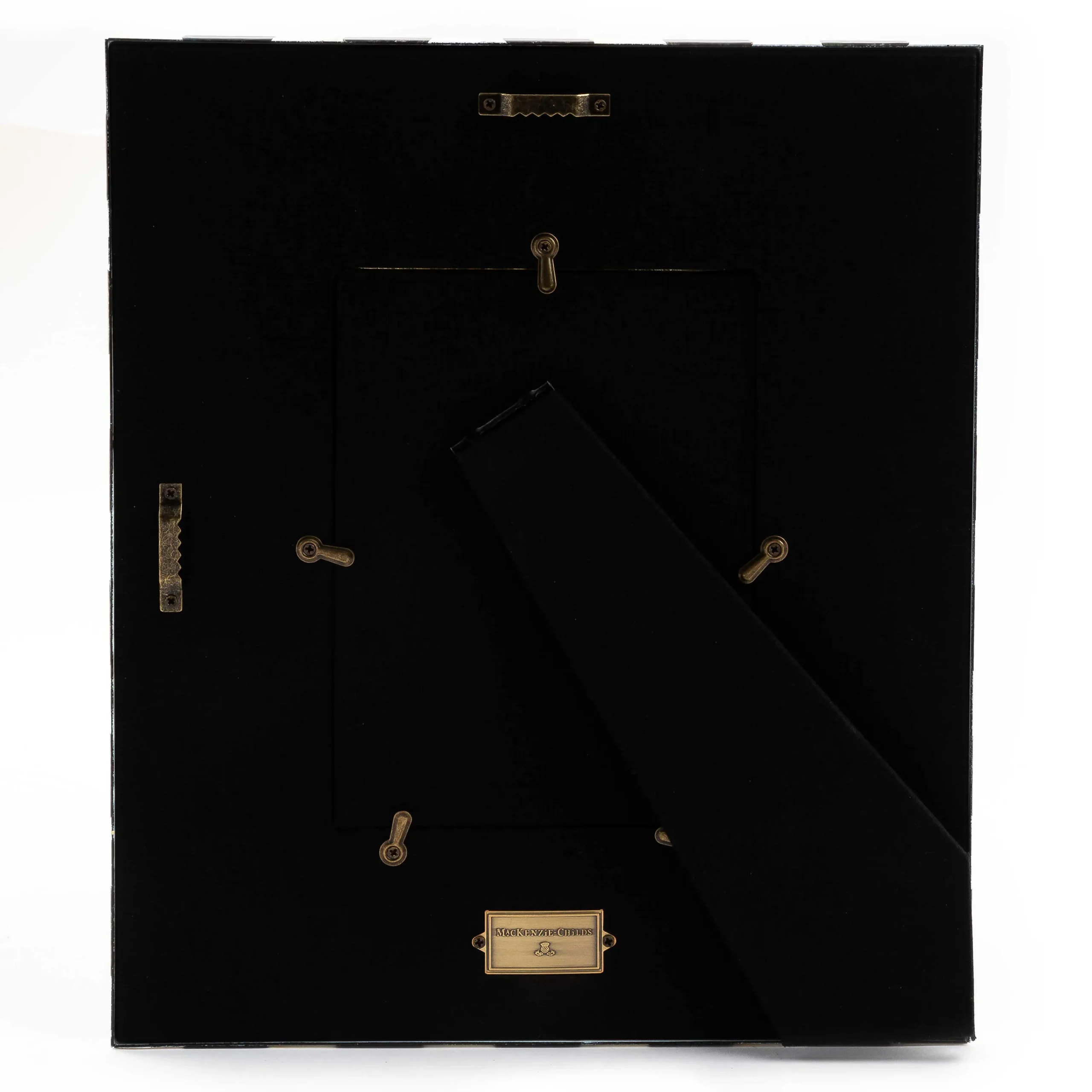 Courtly Check Enamel Frame - 5" X 7"|MacKenzie-Childs Discount
