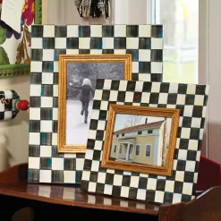 Courtly Check Enamel Frame - 4" X 6"|MacKenzie-Childs Hot