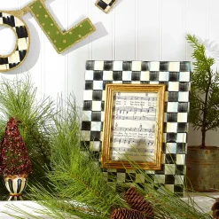 Courtly Check Enamel Frame - 4