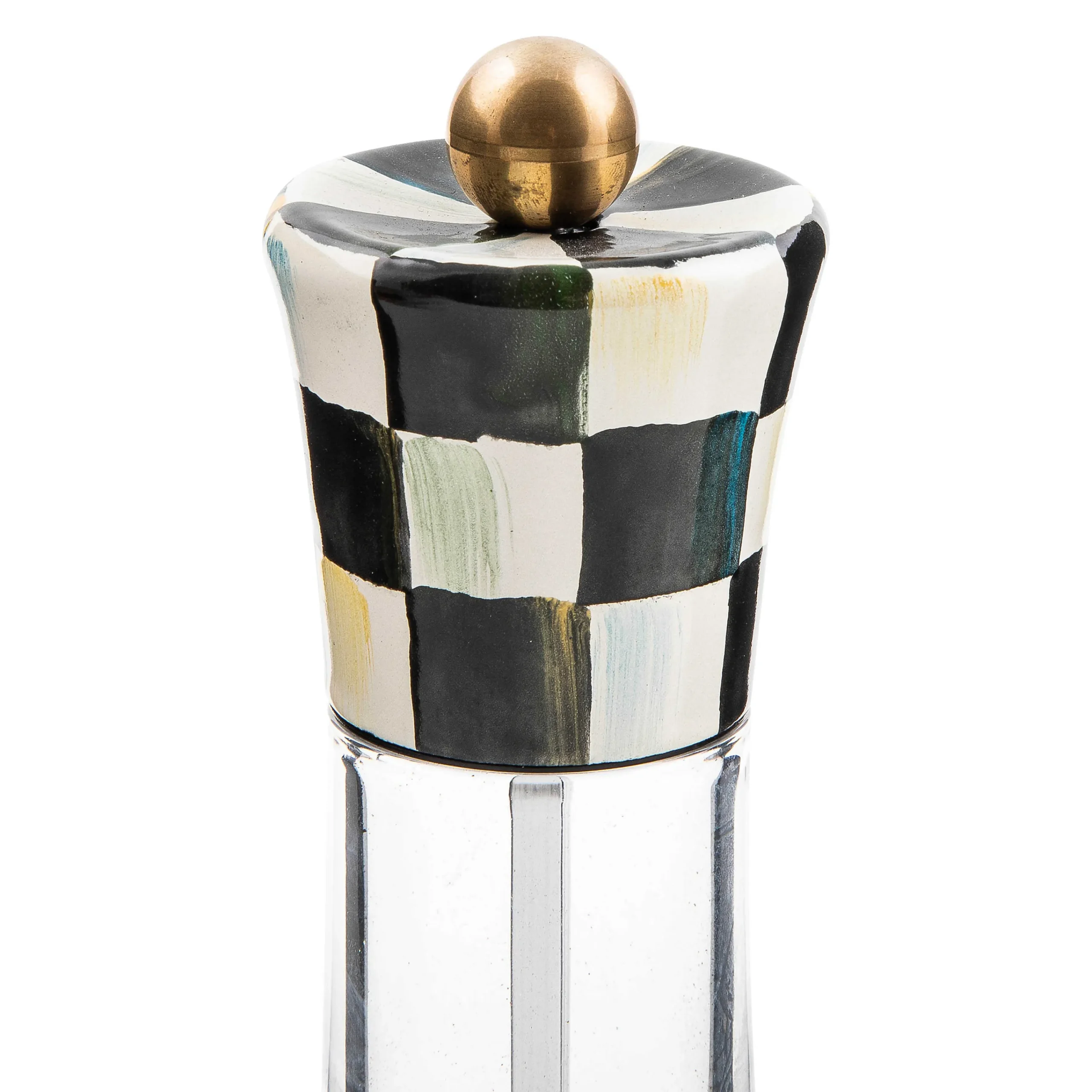 Courtly Check Enamel Grinder|MacKenzie-Childs