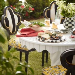 Courtly Check Enamel Salad Serving Set|MacKenzie-Childs Best