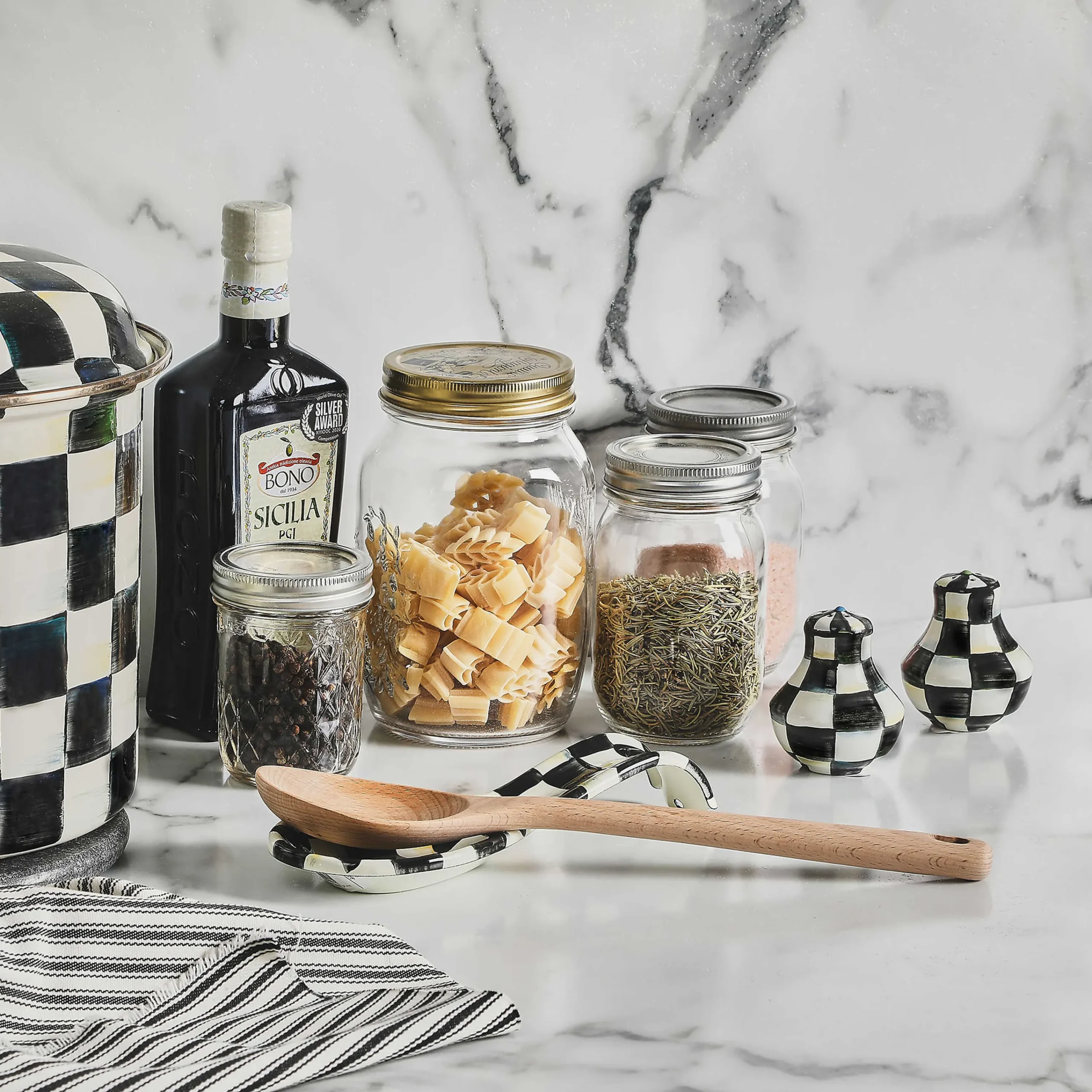 Courtly Check Enamel Spoon Rest|MacKenzie-Childs Discount