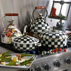 Courtly Check Enamel Spoon Rest|MacKenzie-Childs Discount