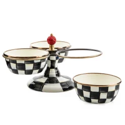 Courtly Check Enamel Triplicity|MacKenzie-Childs Sale