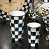 Courtly Check Enamel Tumbler - 10 Ounce|MacKenzie-Childs Sale