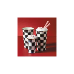 Courtly Check Enamel Tumbler - 10 Ounce|MacKenzie-Childs Sale