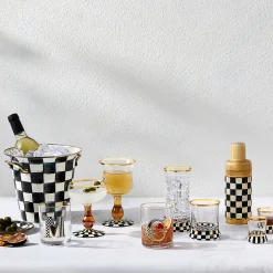 Courtly Check Enamel Wine Cooler|MacKenzie-Childs Online