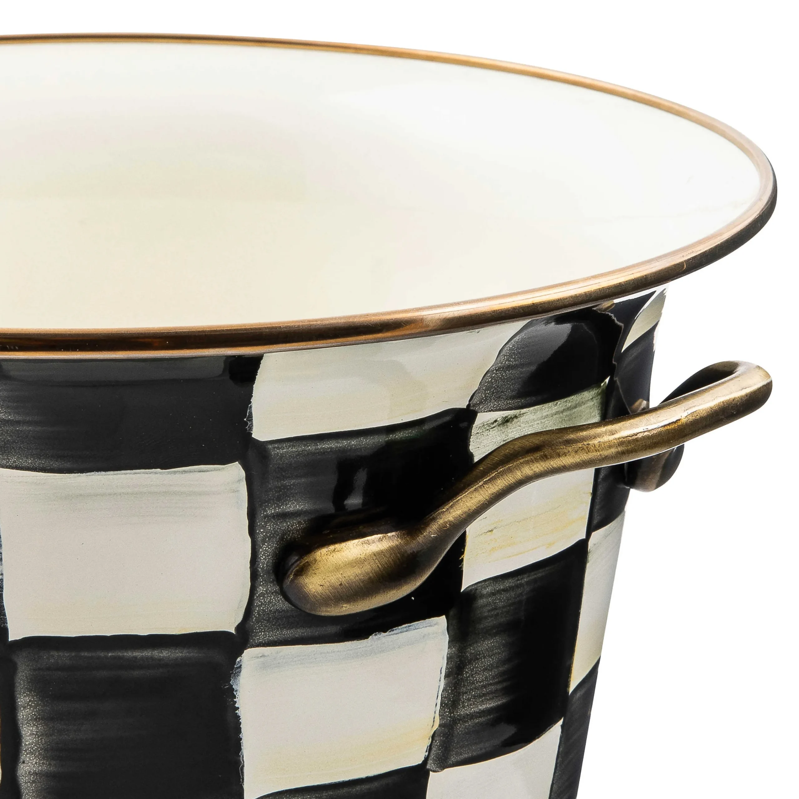Courtly Check Enamel Wine Cooler|MacKenzie-Childs Online