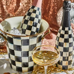Courtly Check Enamel Wine Cooler|MacKenzie-Childs Online
