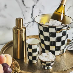 Courtly Check Enamel Wine Cooler|MacKenzie-Childs Online