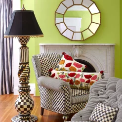 Courtly Check Floor Lamp|MacKenzie-Childs Sale