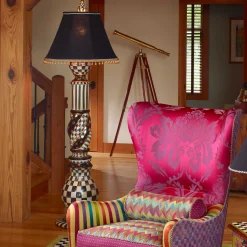 Courtly Check Floor Lamp|MacKenzie-Childs Sale