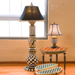 Courtly Check Floor Lamp|MacKenzie-Childs Sale