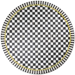 Courtly Check Floor Mat - 6' Round|MacKenzie-Childs Sale