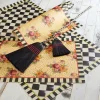 Courtly Check Floor Mat - 3' X 5'|MacKenzie-Childs Hot