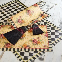 Courtly Check Floor Mat - 3' X 5'|MacKenzie-Childs Hot