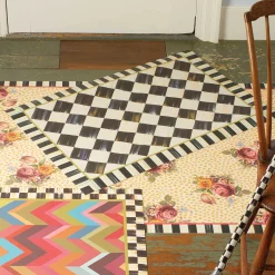 Courtly Check Floor Mat - 2' X 3'|MacKenzie-Childs New