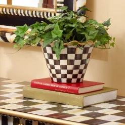 Courtly Check Garden Pot - 8