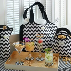 Courtly Check Highball Glass|MacKenzie-Childs Outlet