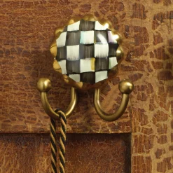 Courtly Check Hook|MacKenzie-Childs Sale