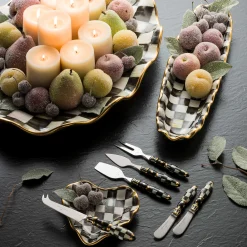 Courtly Check Large Serving Platter|MacKenzie-Childs Best