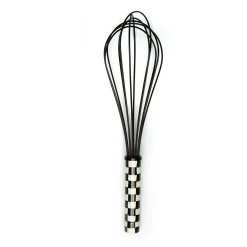 Courtly Check Large Whisk - Black|MacKenzie-Childs Online