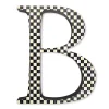 Courtly Check Letter - B|MacKenzie-Childs Online