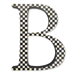 Courtly Check Letter - B|MacKenzie-Childs Online