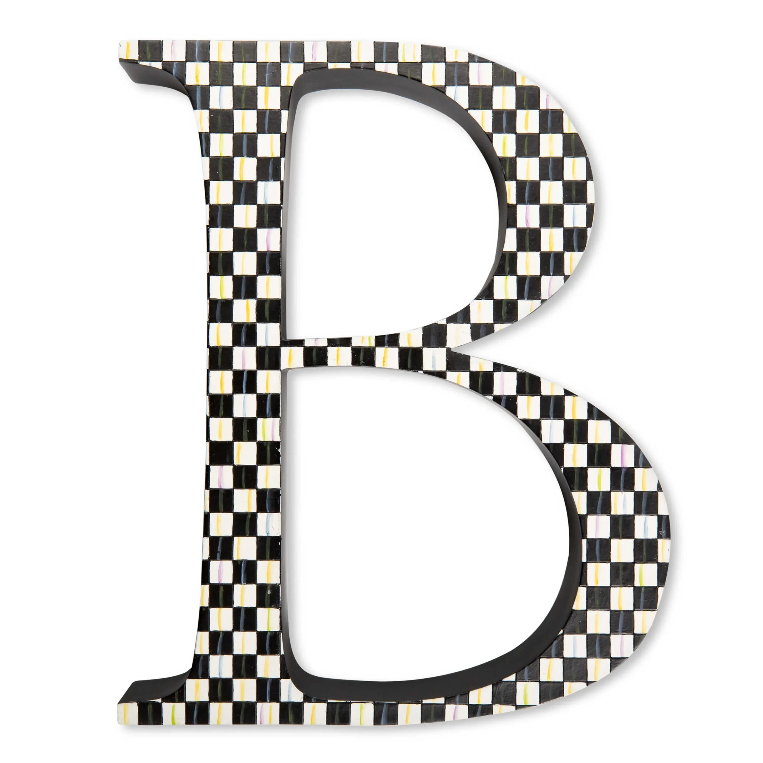 Courtly Check Letter - B|MacKenzie-Childs Online