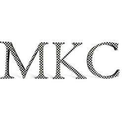 Courtly Check Letter - C|MacKenzie-Childs New