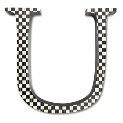 Courtly Check Letter - U|MacKenzie-Childs Outlet