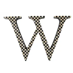 Courtly Check Letter - W|MacKenzie-Childs Hot