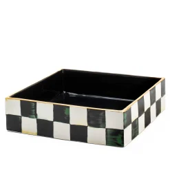 Courtly Check Luncheon Napkin Holder|MacKenzie-Childs New